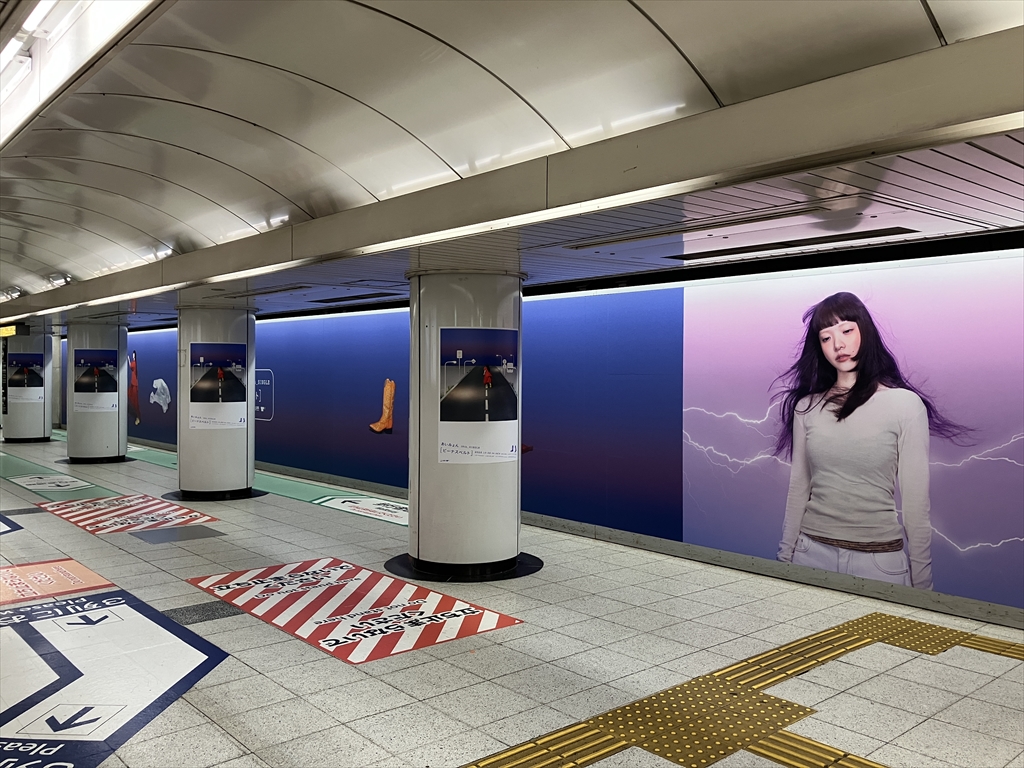 18th Single「ビーナスベルト」大型広告が【名古屋】に登場！｜あい